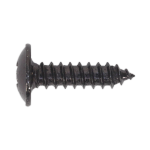Sealey Self-Tapping Pozi Flanged Head Screw 4.2 x 16mm, Black - Pack of 100 (BST4216)