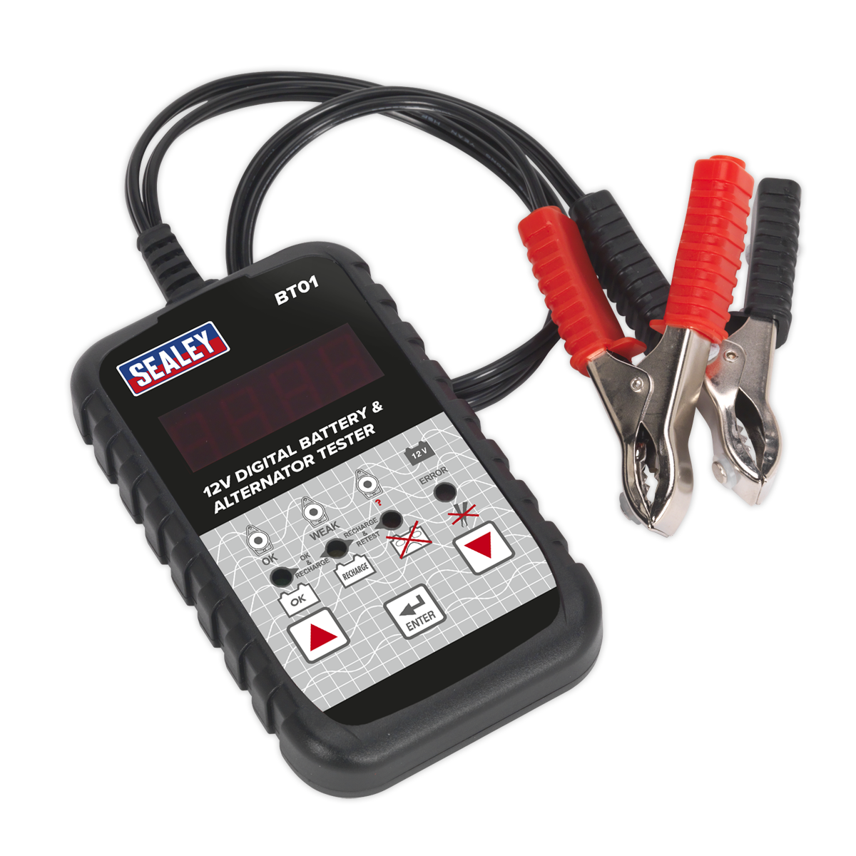 Sealey Digital Battery & Alternator Tester 12V (BT01)