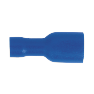 Sealey Fully Insulated Female Terminal 6.3mm, Blue - Pack of 100 (BT16)