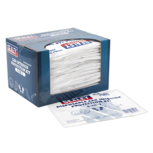 Sealey 5-in-1 Disposable Car Interior Protection Kit - Display Box of 50 (CCSET550)