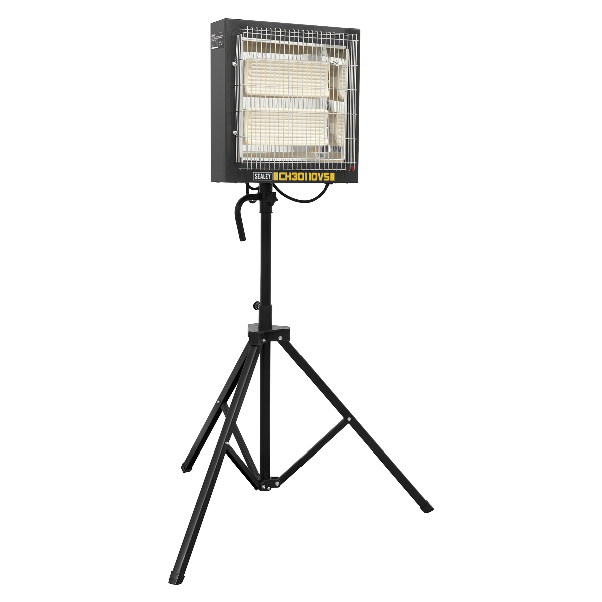 Sealey Ceramic Heater with Tripod Stand 1.2/2.4kW, 110V (CH30110VS)