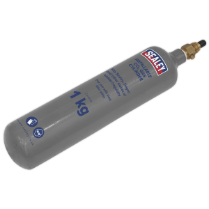 Sealey Refillable Carbon Dioxide Gas Cylinder 1kg (CO2/1KG)