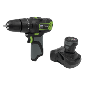 Sealey SV10.8 Series 10mm Cordless Combi Drill Kit 10.8V 2Ah (CP108VDD)