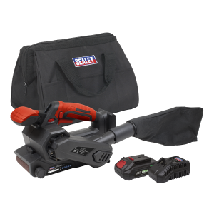 Sealey SV20 Series Cordless Belt Sander Kit 20V 2Ah (CP20VBSKIT1)