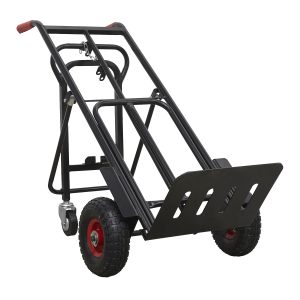 Sealey Premier Heavy-Duty 3-in-1 Sack Truck with PU Tyres 300kg Capacity (CST989HD)