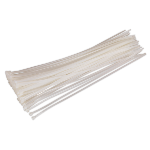 Sealey Cable Tie 380 x 4.8mm, White - Pack of 100 (CT38048P100W)