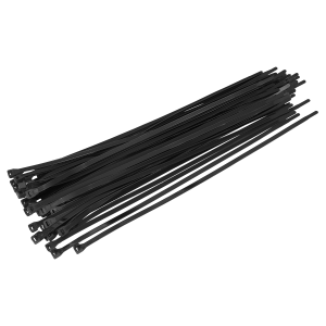 Sealey Cable Tie 450 x 7.6mm, Black - Pack of 50 (CT45076P50)