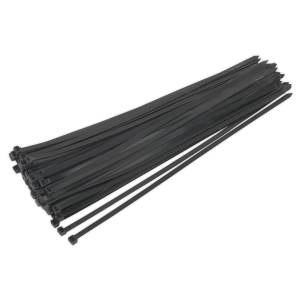 Sealey Cable Tie 650 x 12mm, Black - Pack of 50 (CT65012P50)