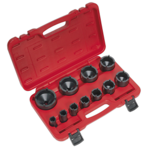 Sealey Ball Joint Socket Set 1/2"Sq Drive 11pc (CV025)