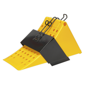 Sealey Commercial Wheel Chock with Bracket (CV127)