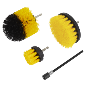 Sealey Drill Brush Set 4pc (DBS4)