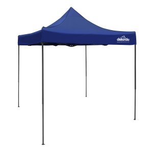 Sealey Dellonda Premium 2x2m Pop-Up Gazebo, Heavy Duty, PVC Coated, Water-Resistant Fabric, Supplied with Carry Bag, Rope, Stakes & Weight Bags - Blue Canopy (DG127)