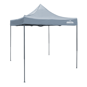 Sealey Dellonda Premium 2 x 2m Pop-Up Gazebo, Heavy Duty, PVC Coated, Water-Resistant Fabric, Supplied with Carry Bag, Rope, Stakes & Weight Bags - Grey Canopy (DG129)