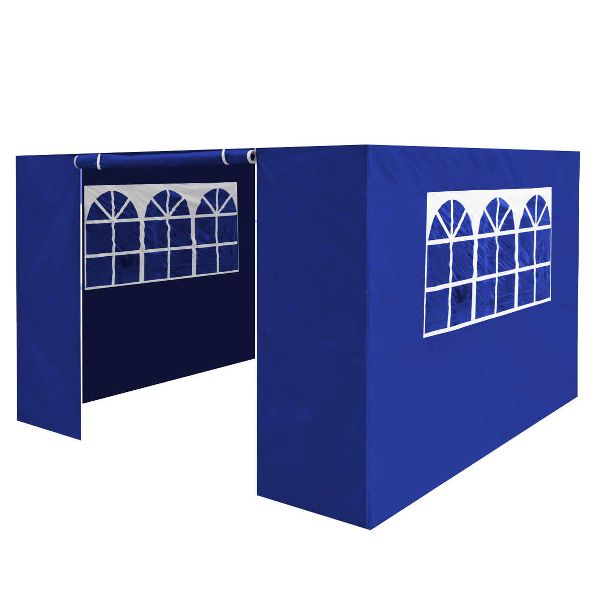 Sealey Dellonda Premium Side Walls/Doors/Windows for Gazebo/Marquee, Fits 2 x 2m Models - Blue (DG143)