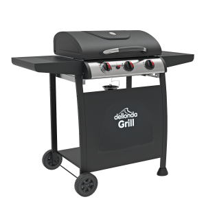 Sealey Dellonda 3 Burner Gas BBQ Grill with Piezo Ignition & Thermometer (DG14)