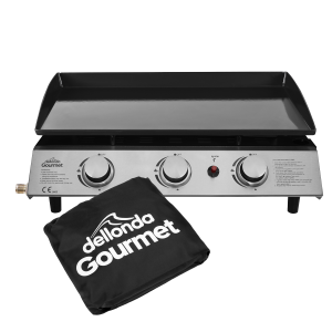 Sealey Dellonda 3 Burner Portable Gas Plancha & Cover (DG233)