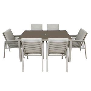 Sealey Dellonda Fusion Outdoor Dining Set 7pc (DG274)