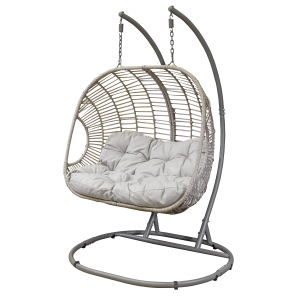 Sealey Dellonda Double Swinging Egg Chair with Cushion (DG61)