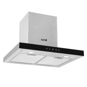 Sealey Baridi T-Shape Chimney Cooker Hood with Carbon Filters 60cm - Stainless Steel (DH130)