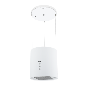 Sealey Baridi Round Island Cooker Hood 35cm - White (DH221)
