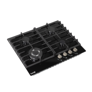 Sealey Baridi Gas Hob with 4 Cooking Zones 60cm - Black (DH226)