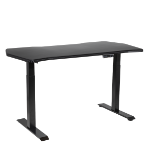 Sealey Dellonda Carbon Fibre Effect Electric Height Adjustable Standing Desk, 1400 x 700mm Dual Motor 100kg (DH241)