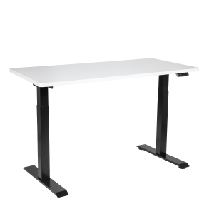 Sealey Dellonda White Electric Height Adjustable Standing Desk, 1400 x 700mm Dual Motor 100kg (DH32)