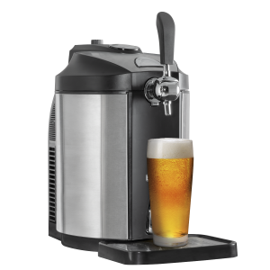 Sealey Baridi Mini Keg Draft Beer Dispenser Tap with Integrated Cooling 5L Capacity (DH49)