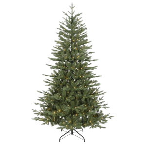 Sealey Dellonda Pre-Lit Hinged Christmas Tree with 190 Warm White LED Lights 5ft(150cm) (DH80)