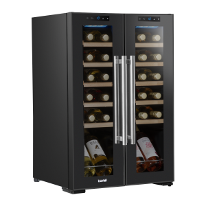 Sealey Baridi 24 Bottle Dual Zone Wine Fridge & Cooler (DH97)