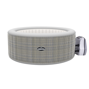 Sealey Dellonda 2-4 Person Inflatable Hot Tub/Spa with Smart Pump - Rattan Effect (DL90)