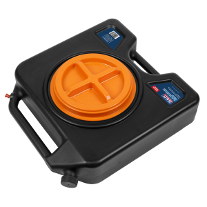 Sealey Oil/Fluid Drain & Recycling Container with Wheels 15L (DRP44)