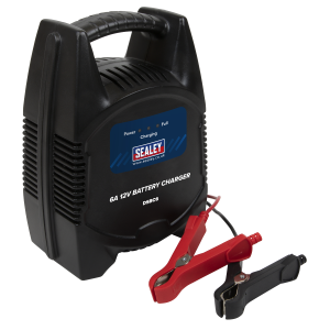 Sealey 12V Battery Charger 6A 230V (DSBC6)