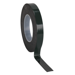 Sealey Double-Sided Adhesive Foam Tape 19mm x 10m - Green Backing (DSTG1910)