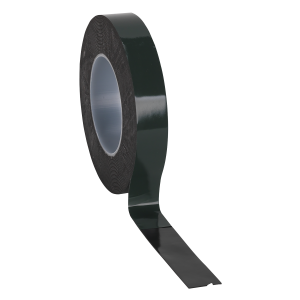 Sealey Double-Sided Adhesive Foam Tape 25mm x 10m - Green Backing (DSTG2510)