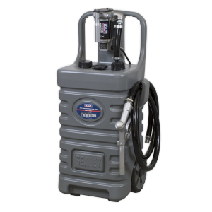 Sealey Mobile Dispensing Tank with Diesel Pump 55L - Grey (DT55GCOMBO1)