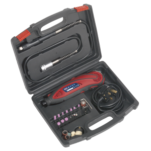 Sealey Multipurpose Rotary Tool & Engraver Kit 230V 40pc (E540)