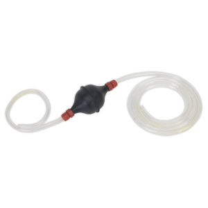 Sealey Emergency Fuel Transfer Syphon Pump for Petrol/Diesel/Water/Low Viscosity Fluids 2m Hose (EC97)