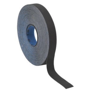 Sealey Emery Roll 120Grit 25mm x 25m - Blue Twill (ER2525120)