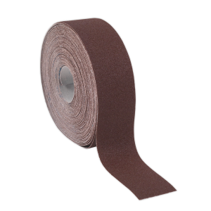 Sealey Emery Roll 120Grit 50mm x 50m - Brown (ERB5050120)