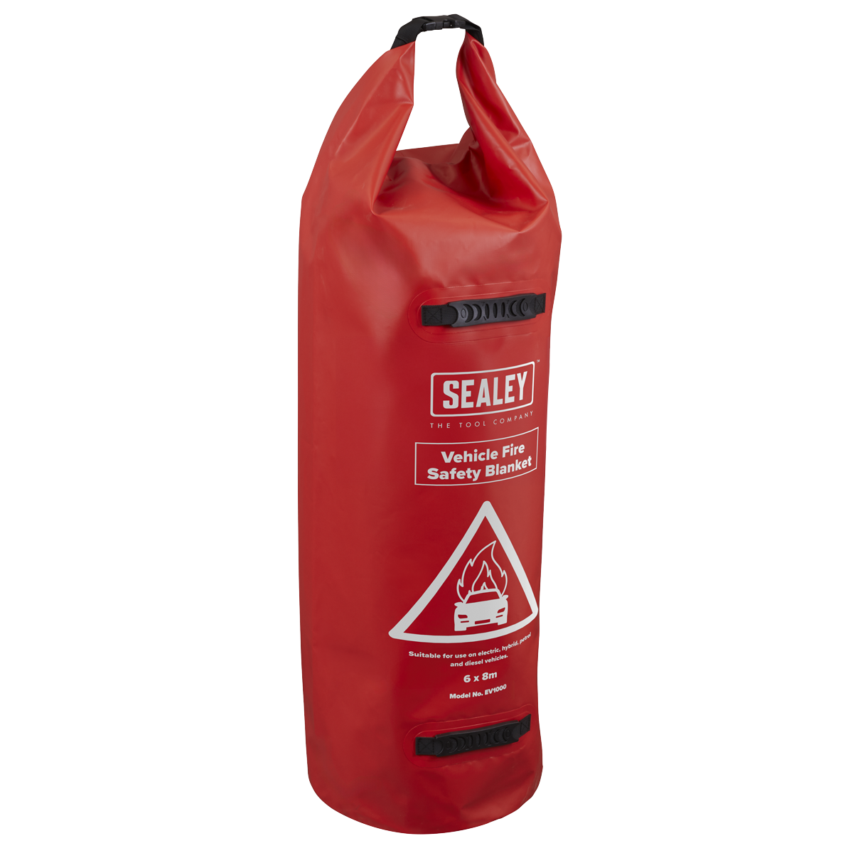 Sealey Vehicle Fire Safety Blanket - PU Coated 6 x 8m (EV1000)