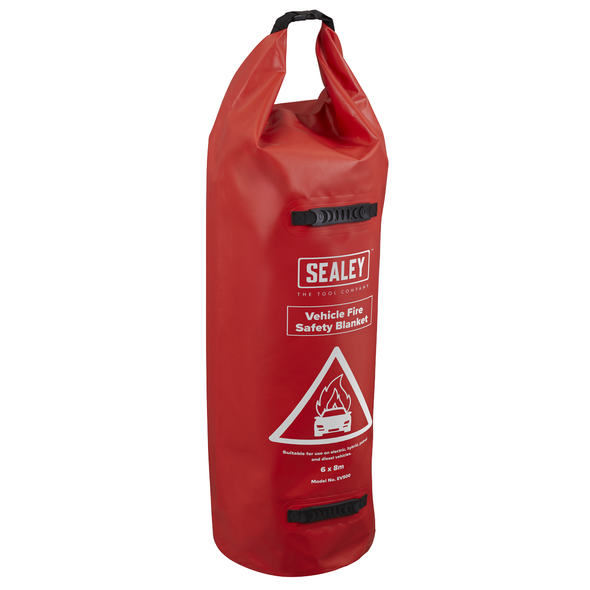 Sealey Vehicle Fire Safety Blanket - Silicone Coated 6 x 8m (EV500)