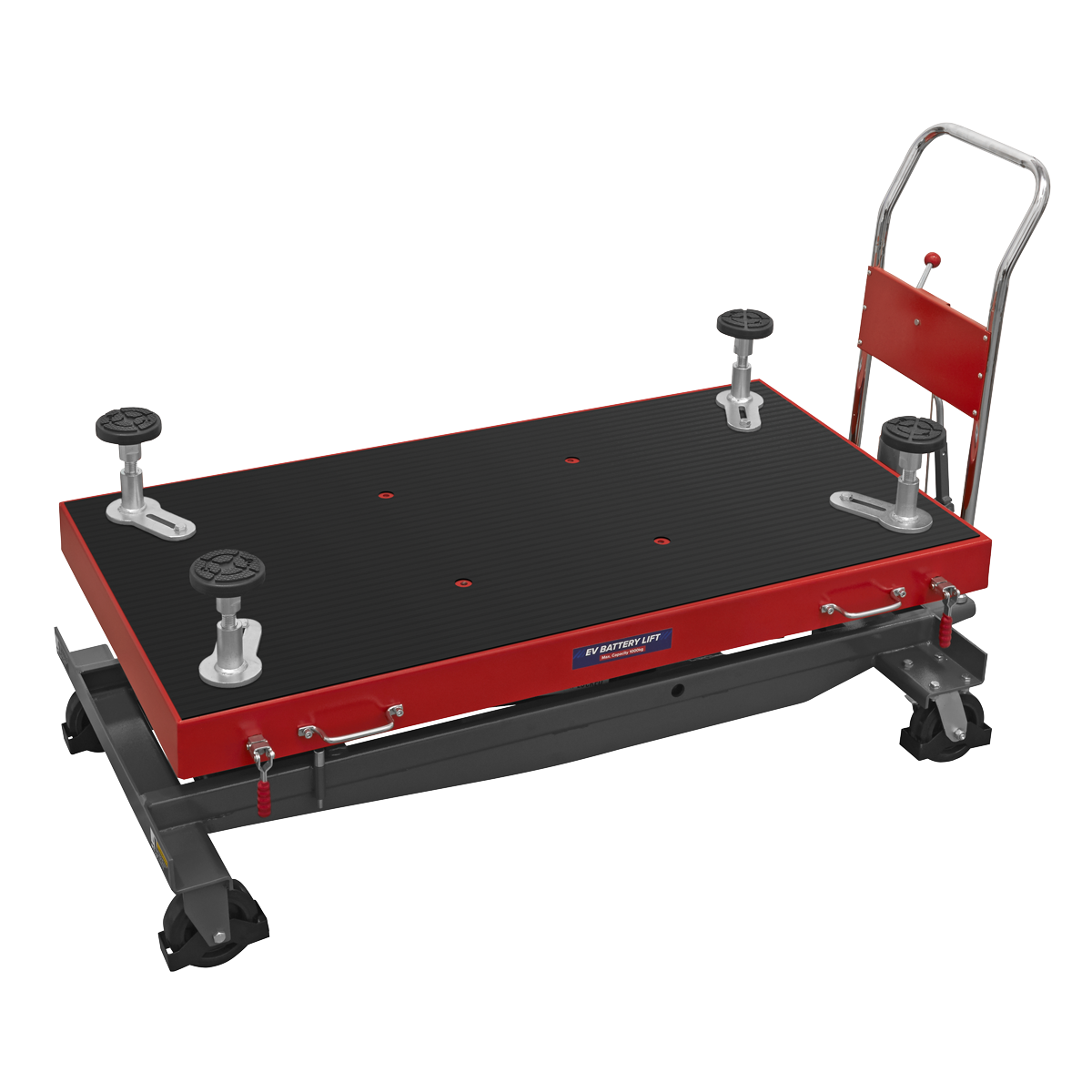 Sealey High Lift EV Battery Lift/Hydraulic Platform Truck 1000kg Capacity (EVBT1000)