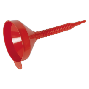 Sealey Flexible Spout Funnel with Filter 200mm - Medium (F2F)