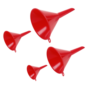 Sealey Economy Fixed Spout Funnel Set 4pc - Small (F92)