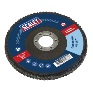 Sealey 125mm Zirconium Flap Disc 60Grit 22mm Bore (FD12560)