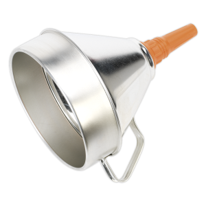Sealey Metal Funnel with Filter 200mm (FM20)