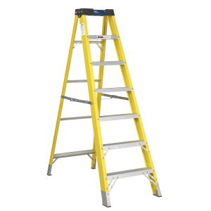 Sealey Fibreglass Step Ladder 6-Tread - EN 131 (FSL7)