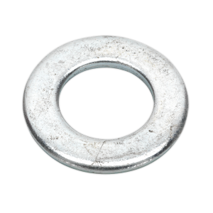 Sealey Zinc Plated Form A Flat Washer M20 x 37mm, DIN 125 - Pack of 50 (FWA2037)
