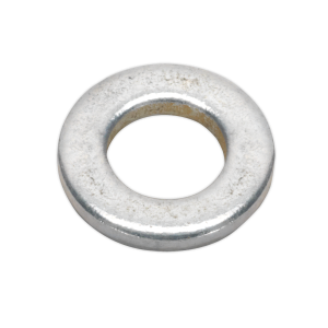 Sealey Zinc Plated Form A Flat Washer M6 x 12mm, DIN 125 - Pack of 100 (FWA612)